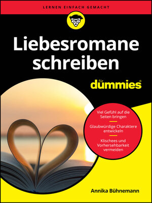 cover image of Liebesromane schreiben für Dummies